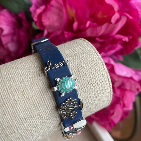 Keep Collective Stella & Dot Double Leather Band with Charm - Picture 3 of 8
